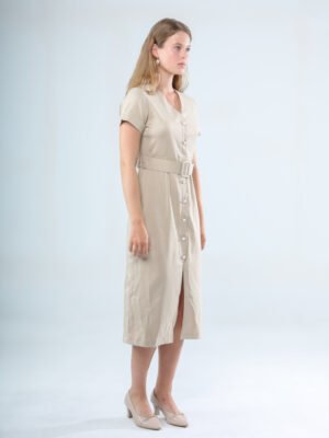 Alternative view of Classic Button-Down Midi Dress