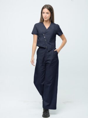 Alternative view of Chic Angler Crop Blazer Top