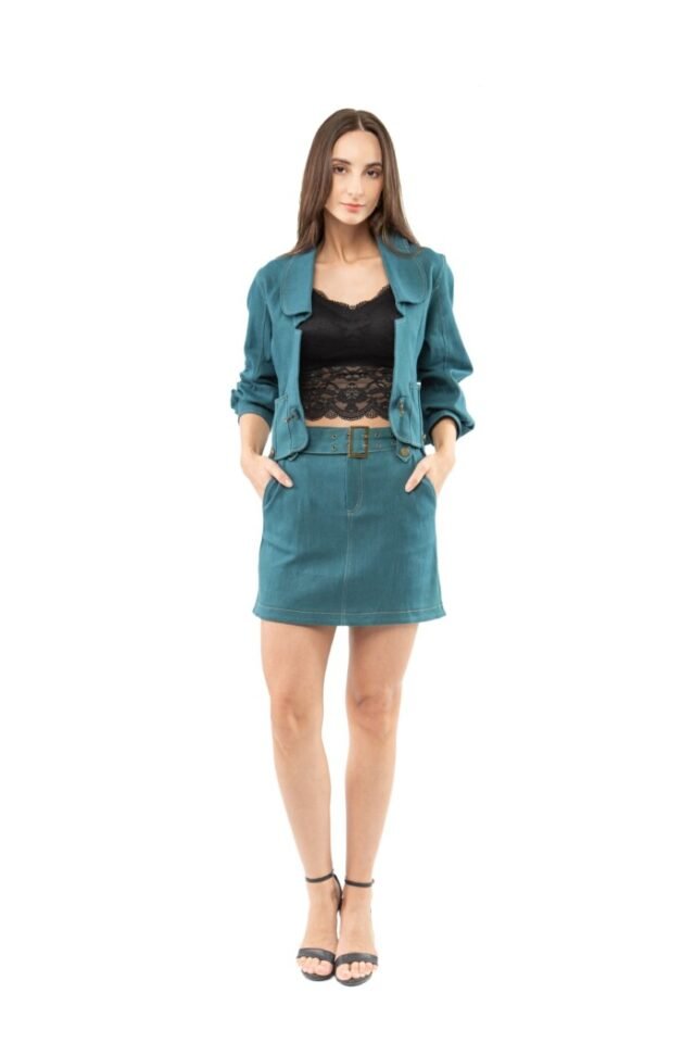 Urban Poise Ensemble Mini Skirt - Image 4