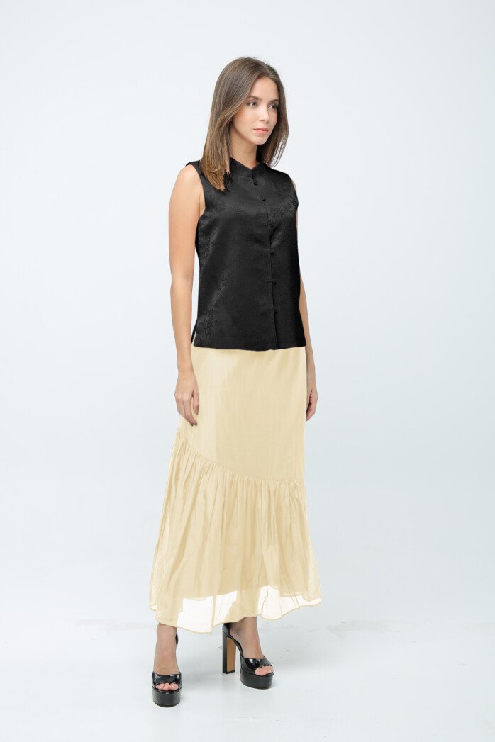 Serenity Jacquard Sleeveless Top