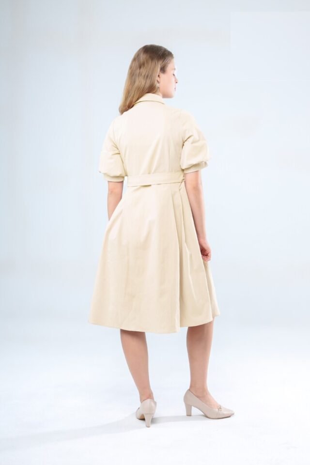 Timeless Charm Button Dress - Image 3