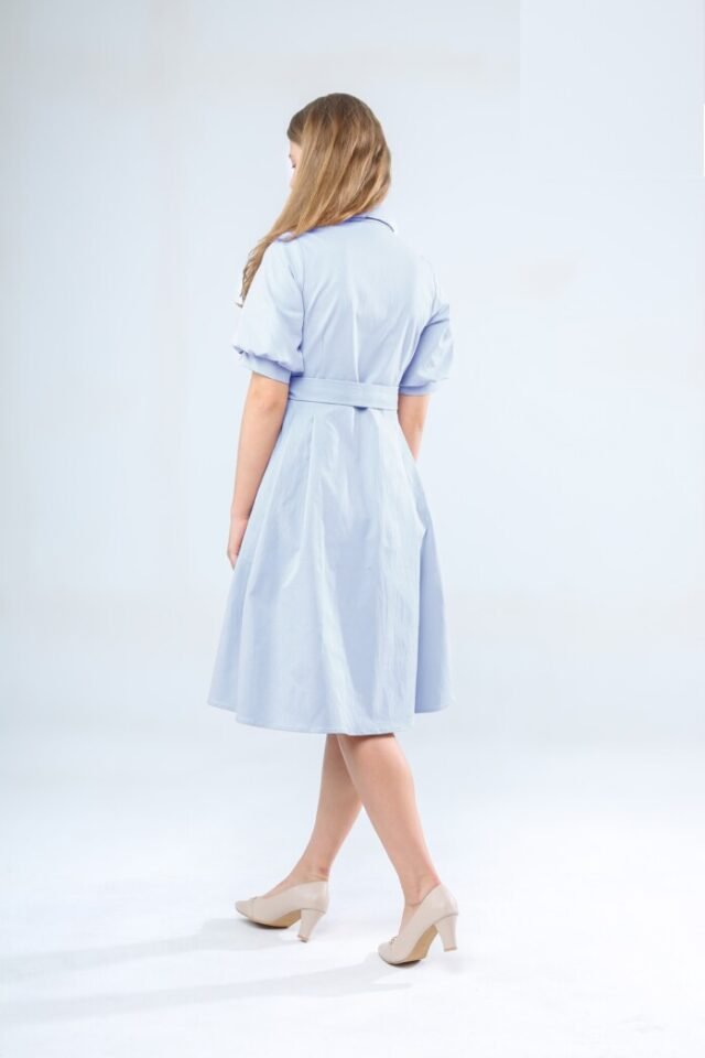 Timeless Charm Button Dress - Image 6