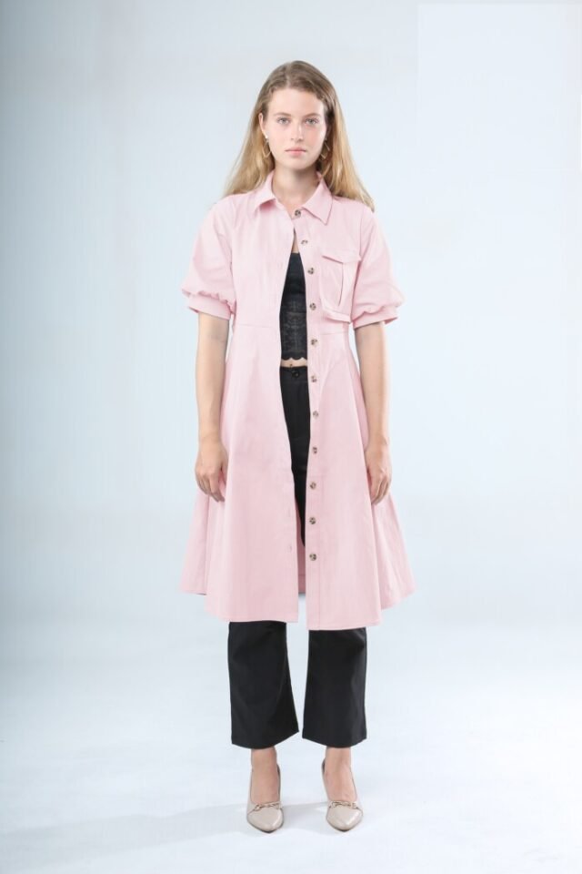 Timeless Charm Button Dress - Image 8