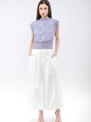 Vintage Charm Smock Top