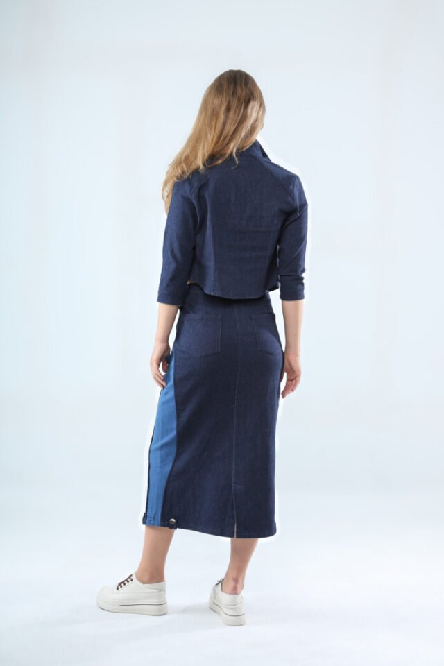 Modern Muse Denim Skirt - Image 2