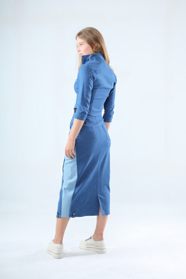 Modern Muse Denim Skirt - Image 5