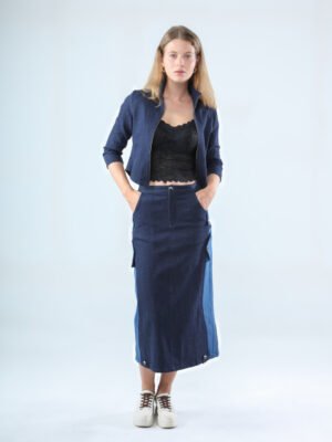 Modern Muse Denim Skirt
