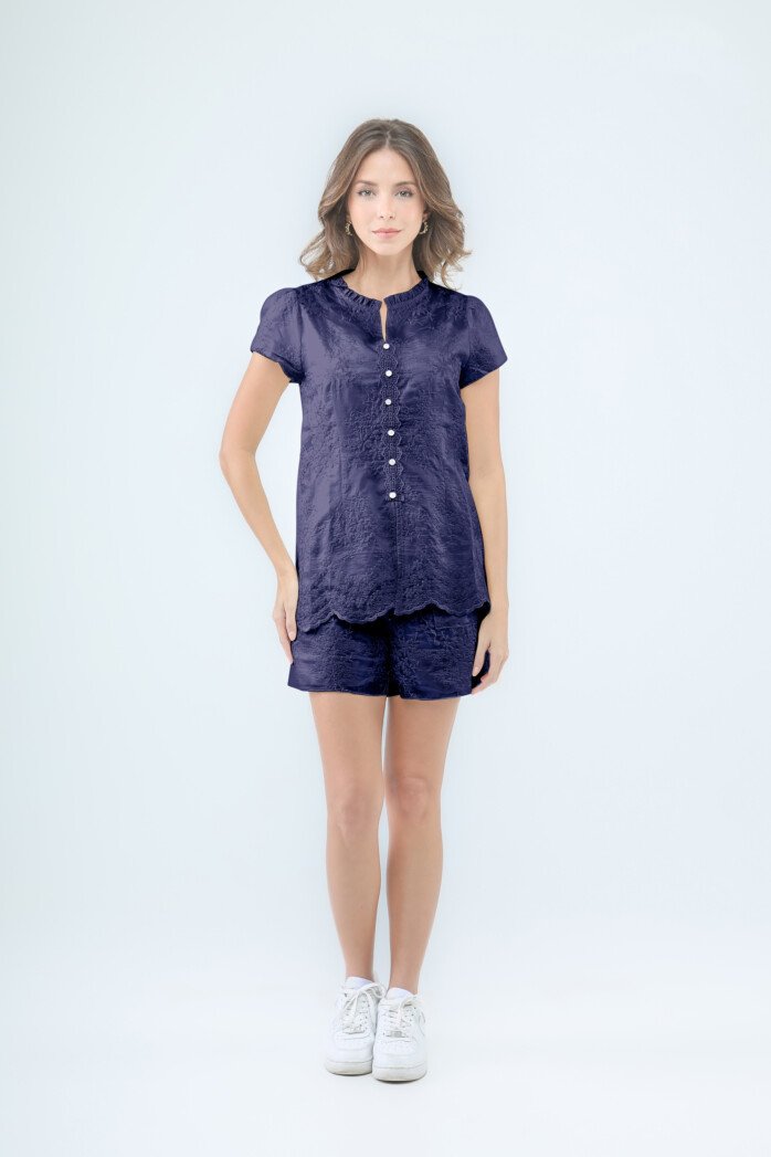 Lightweight Two-Piece Outfit Blouse - Image 2