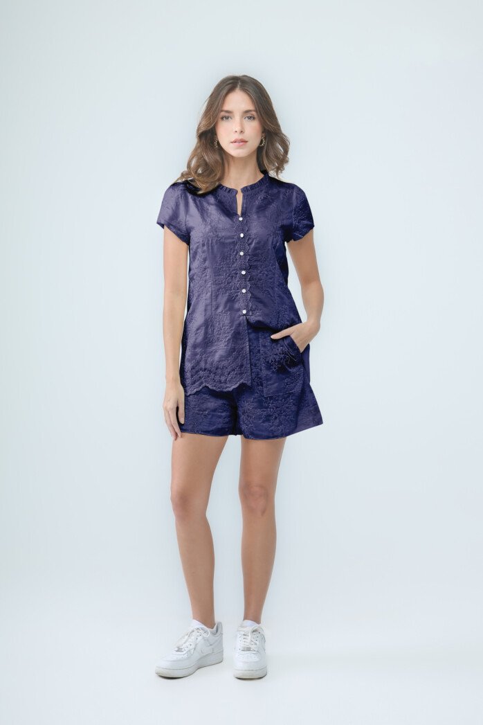 Lightweight Two-Piece Outfit Blouse - Image 3