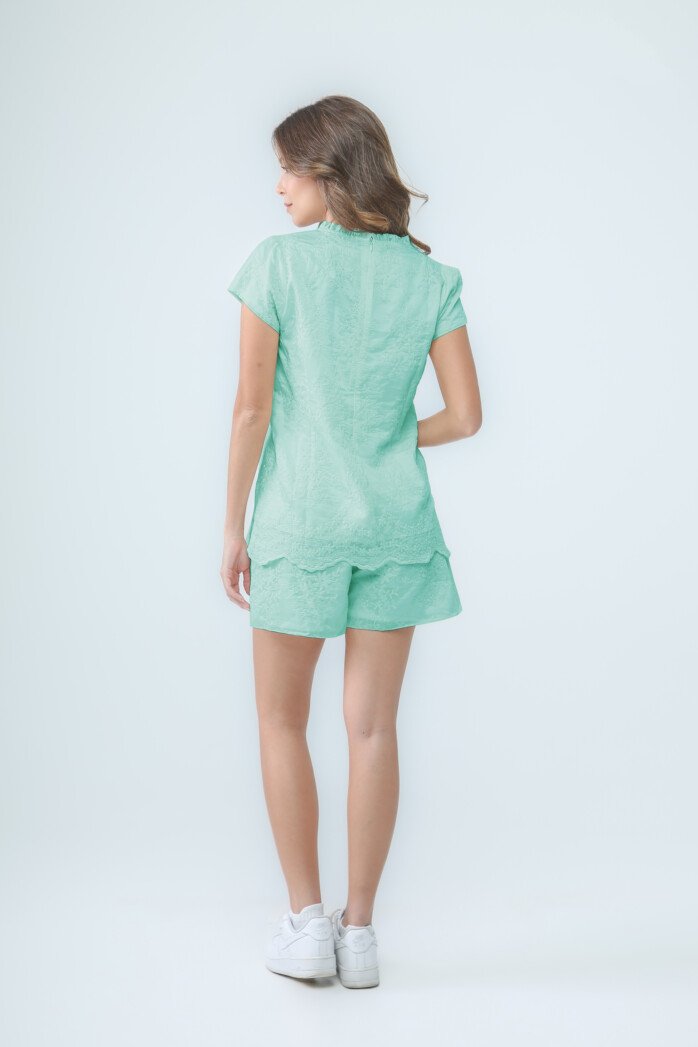 Lightweight Two-Piece Outfit Blouse - Image 7