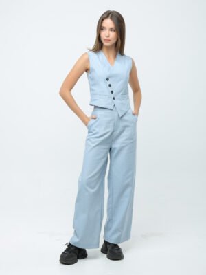 Alternative view of Elegant Edge Sleeveless Blouse