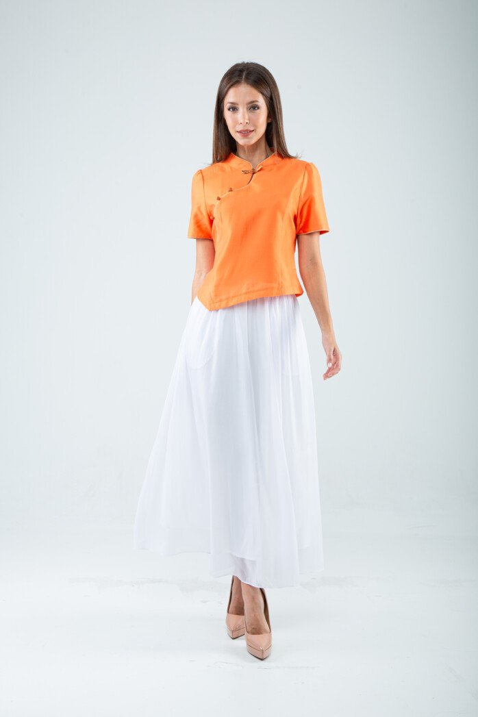 Grace Charm Mandarin Top