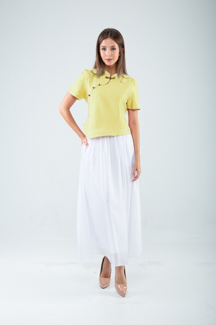 Grace Charm Mandarin Top - Image 7