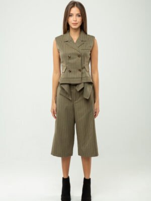 Alternative view of Elegant Commuter Gaucho Pants