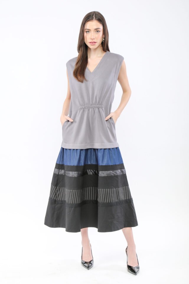Dark Luxe Long Dress - Image 4