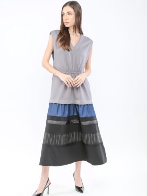 Dark Luxe Long Dress
