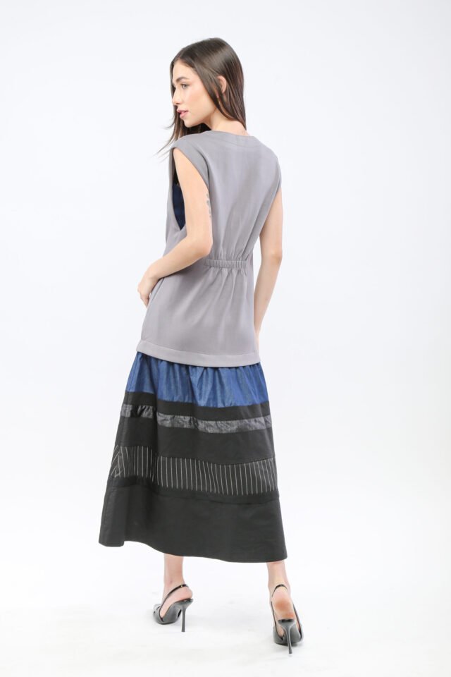 Dark Luxe Long Dress - Image 6