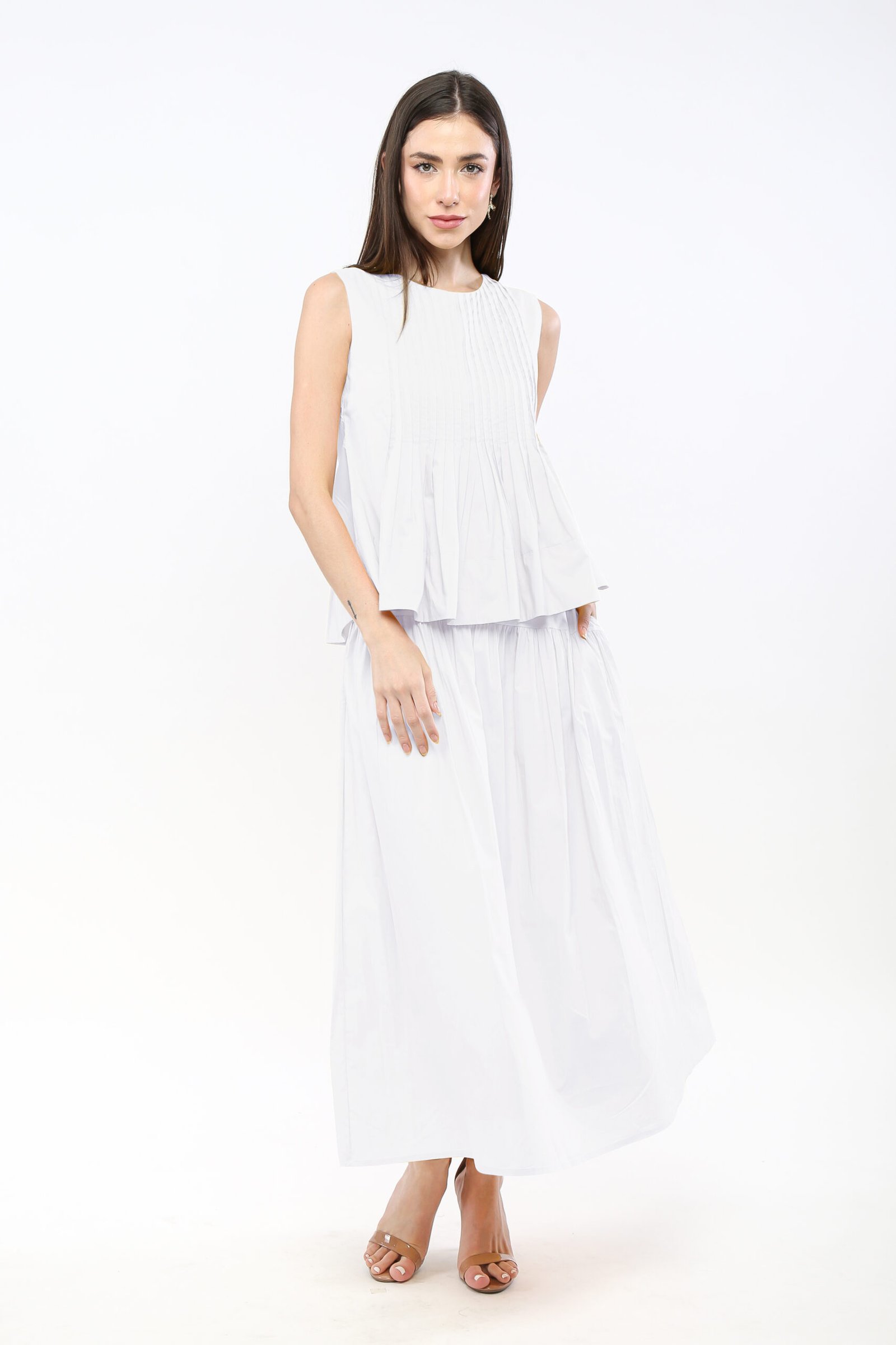 Ivory Ripple Blouse - Image 6