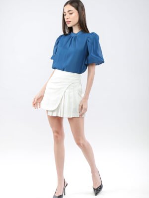 Twist Pleat Skort
