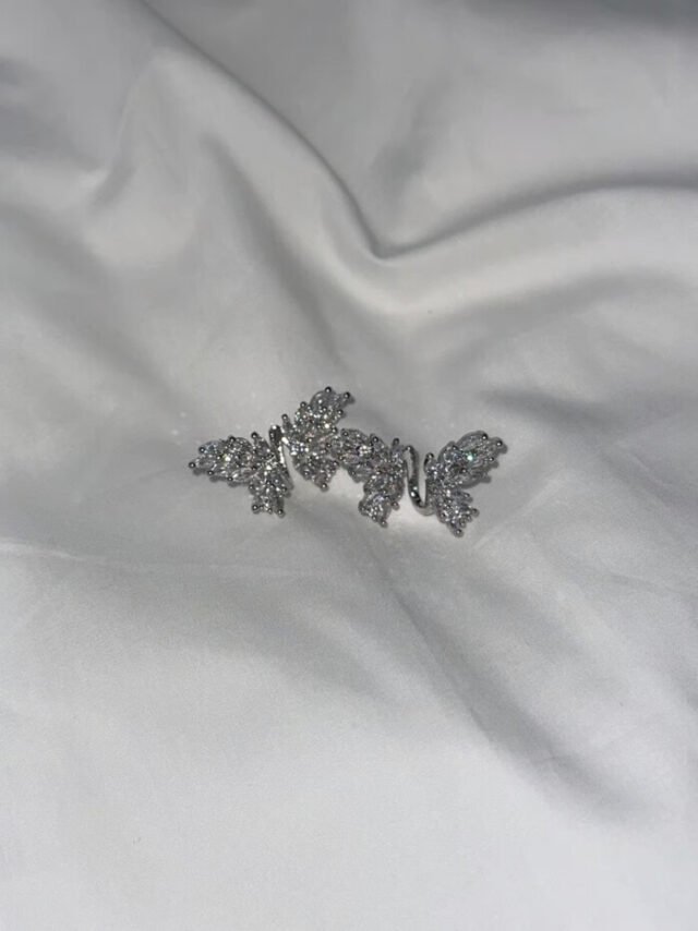 Sparkling Butterfly Earrings