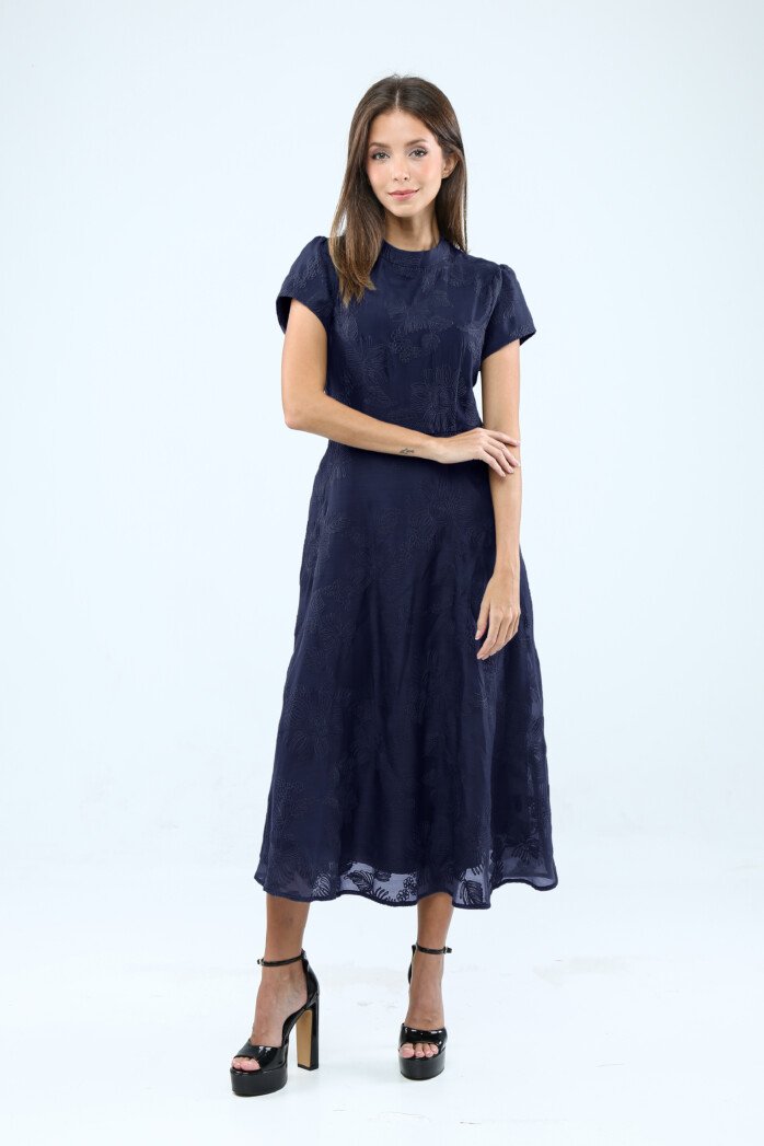 Laurel Embroidered Midi Dress - Image 12