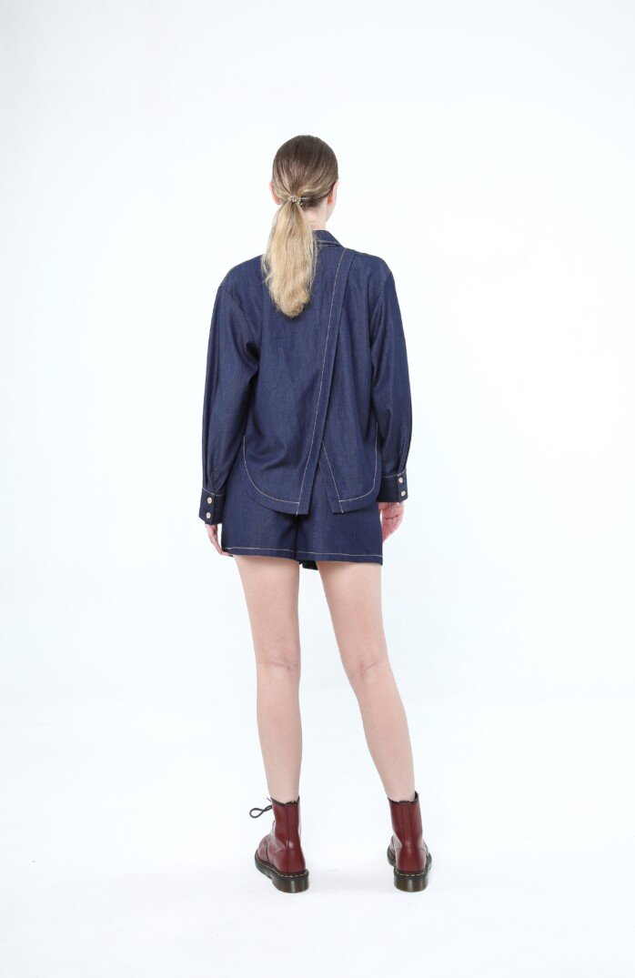 Eve Brand Ladies Denim Blouse - Image 5