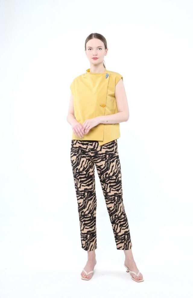 Eve Brand Ladies Printed Basic Pants E8172BP