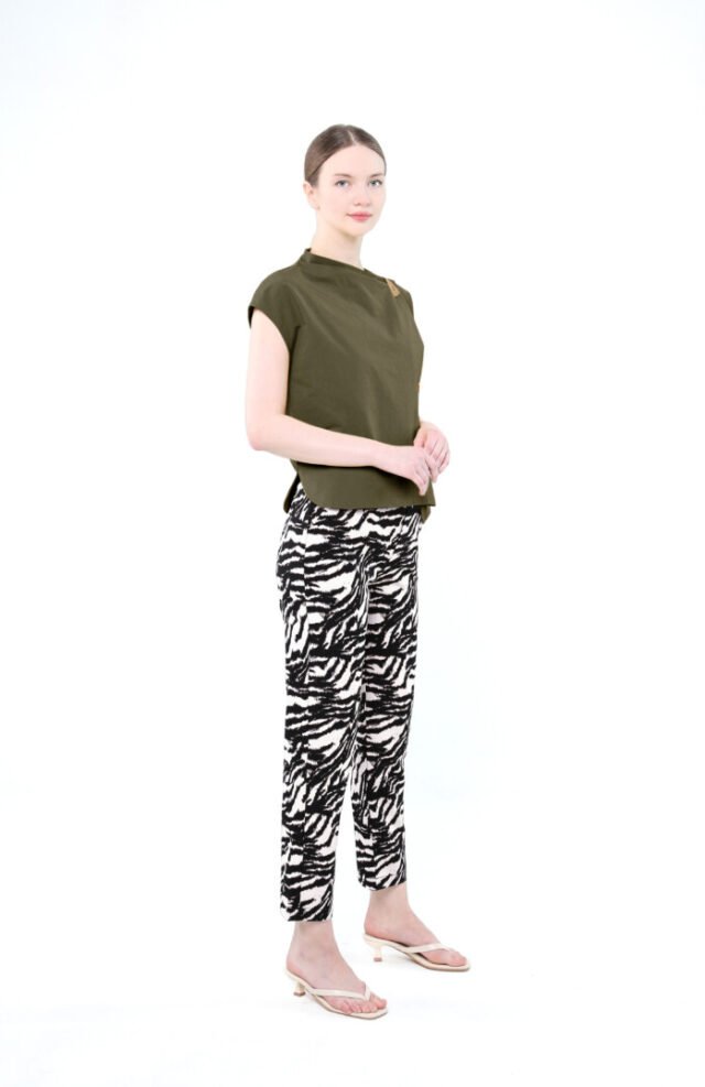 Eve Brand Ladies Printed Basic Pants E8172BP - Image 3