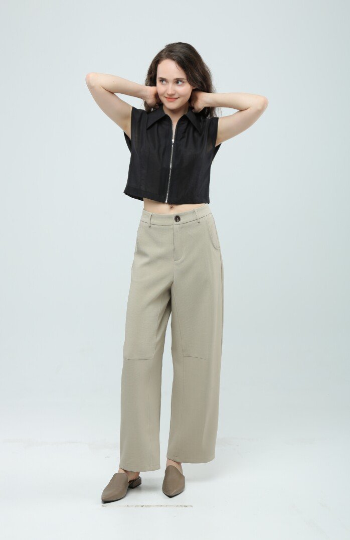 Eve Brand Ladies Crop Top Vest - Image 2