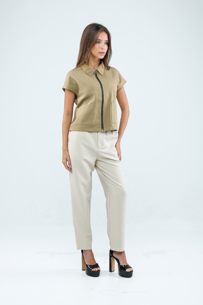 Eve Brand Ladies Zipper Blouse - Image 6