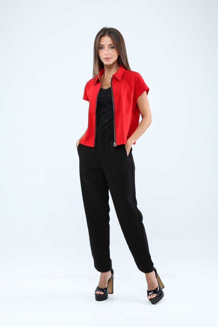 Eve Brand Ladies Zipper Blouse - Image 8
