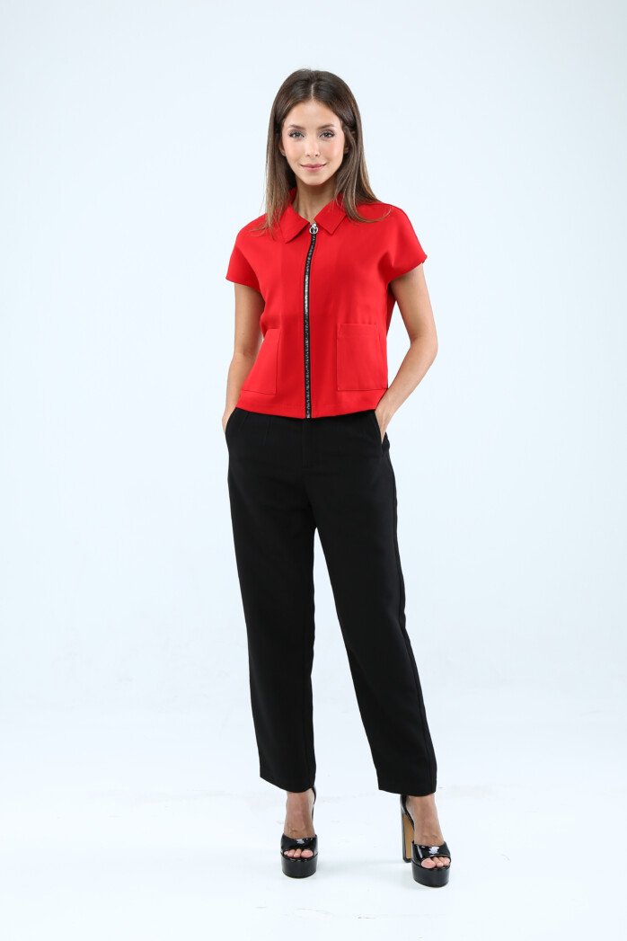 Eve Brand Ladies Zipper Blouse - Image 9