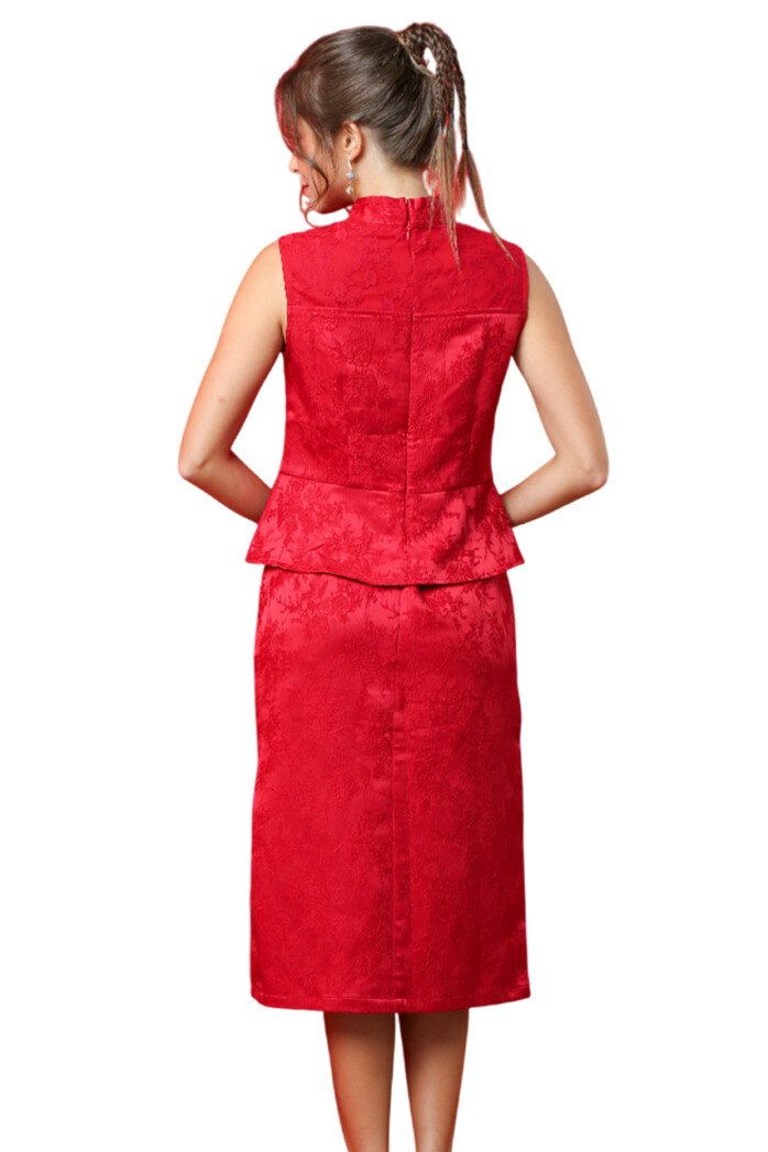 Jacquard Side Slit Skirt - Image 6